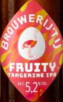 IJ Fruity Tangerine IPA etiket